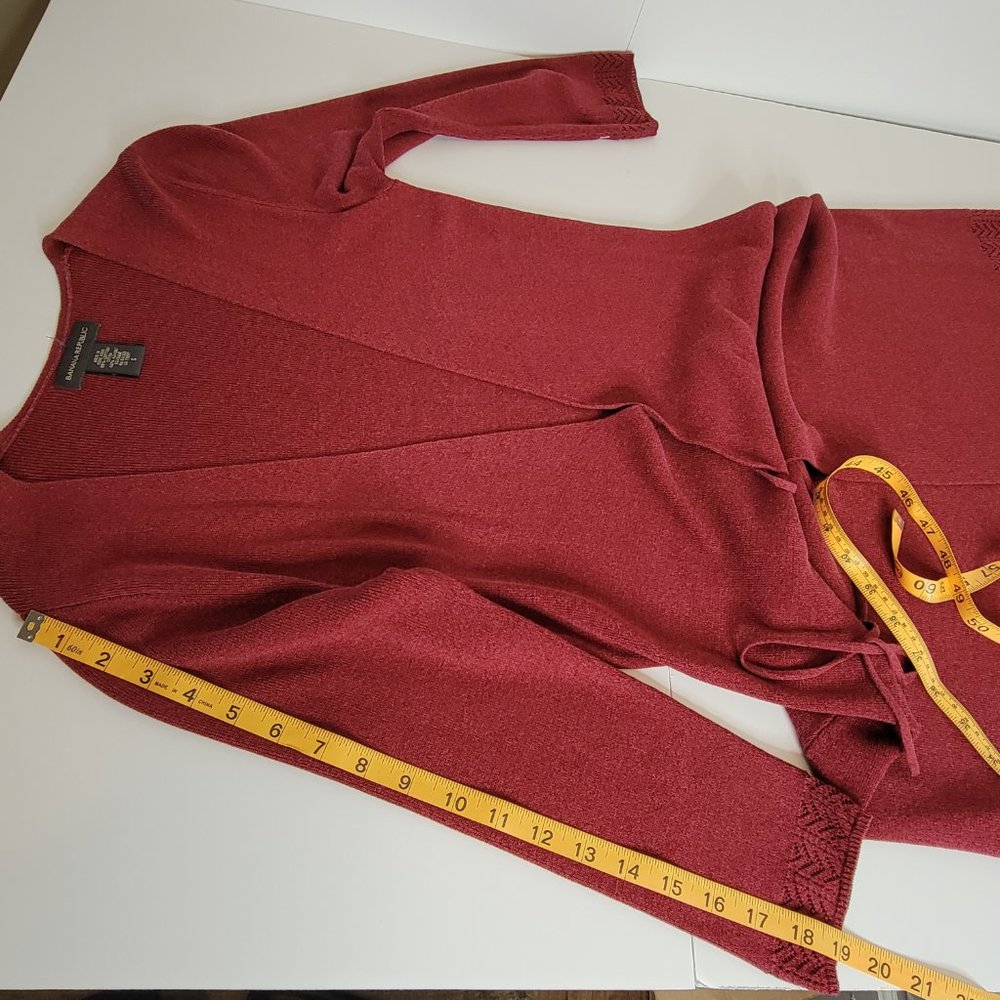 Banana Republic Womens Midi-Length Wrap Cardigan, Women's Size S - Picture 10 of 12